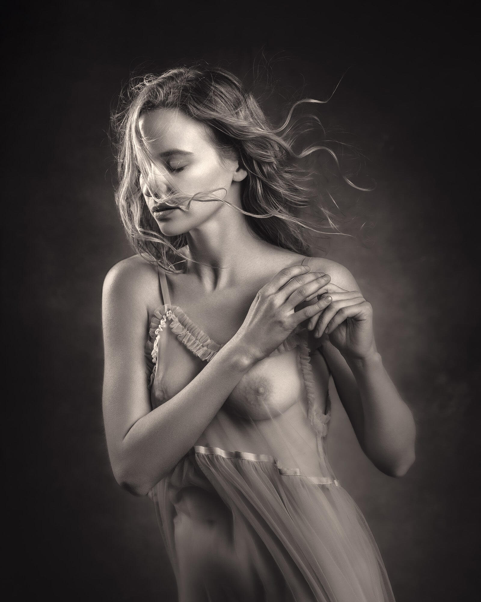 Liberty dramatic-portrait-fine-art-decorative-wall-print-liberty-young-womana